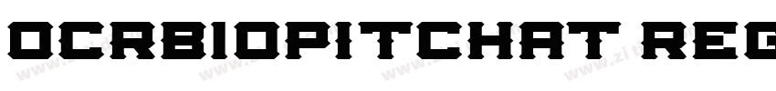 0CRB10PitchAT Regula字体转换